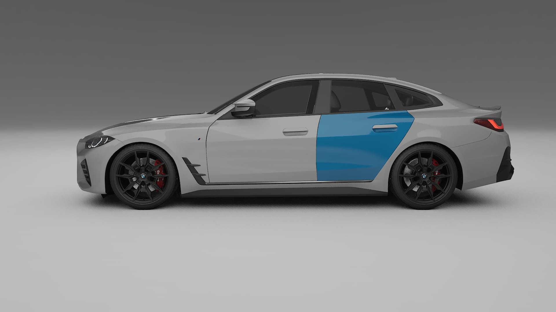 Pellicola Protettiva per Vernice BMW I4 G26 M-Package | Kit Completo CrystalGuard PPF Trasparente Pretagliato