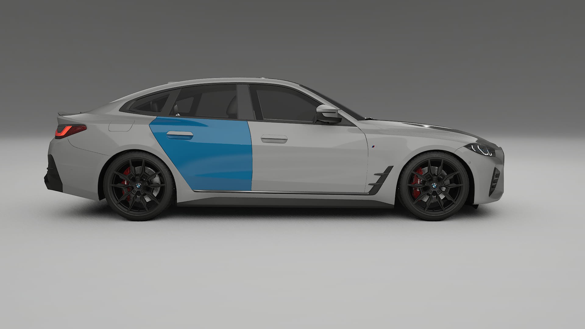 Pellicola Protettiva per Vernice BMW I4 G26 M-Package | Kit Completo CrystalGuard PPF Trasparente Pretagliato