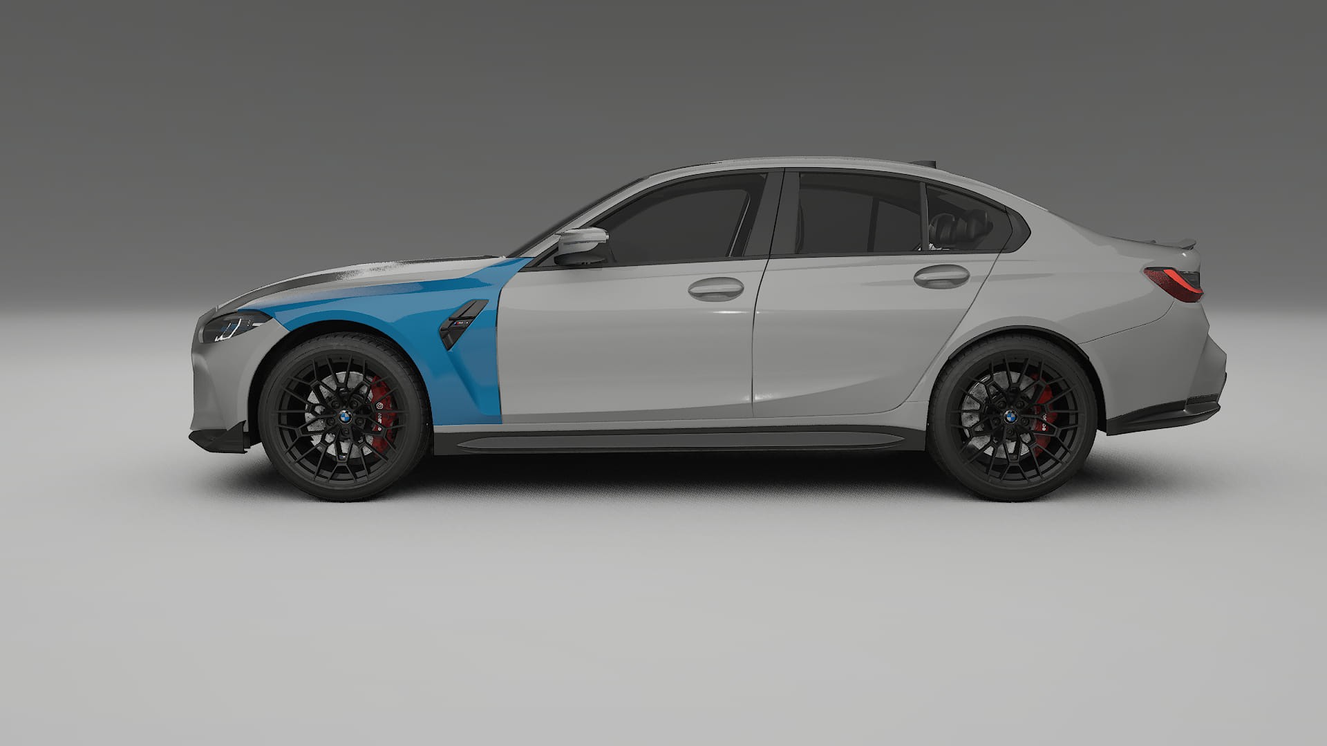 Pellicola Protettiva per Vernice BMW M3 G80 Competition CS | Kit Completo CrystalGuard PPF Trasparente Pretagliato