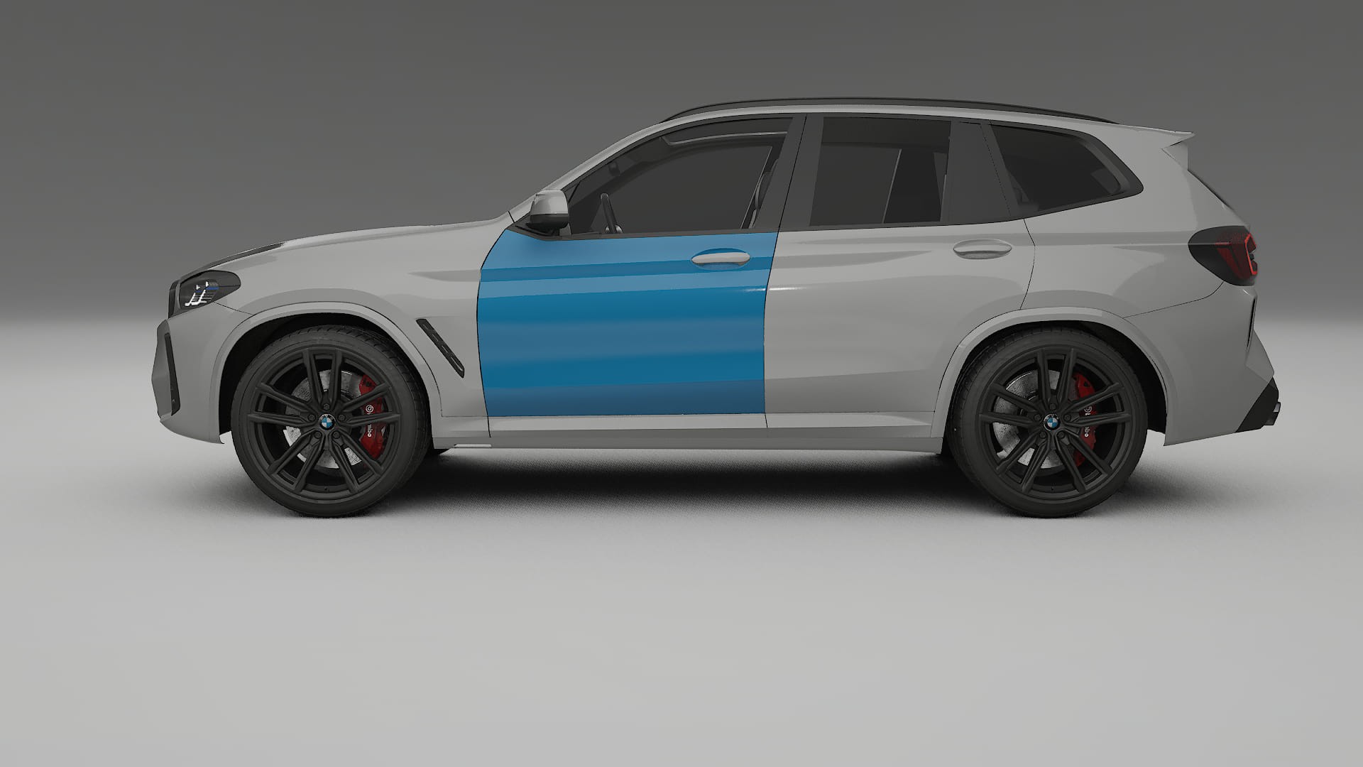 Pellicola Protettiva per Vernice BMW X3 G01 facelift | Kit Completo CrystalGuard PPF Trasparente Pretagliato