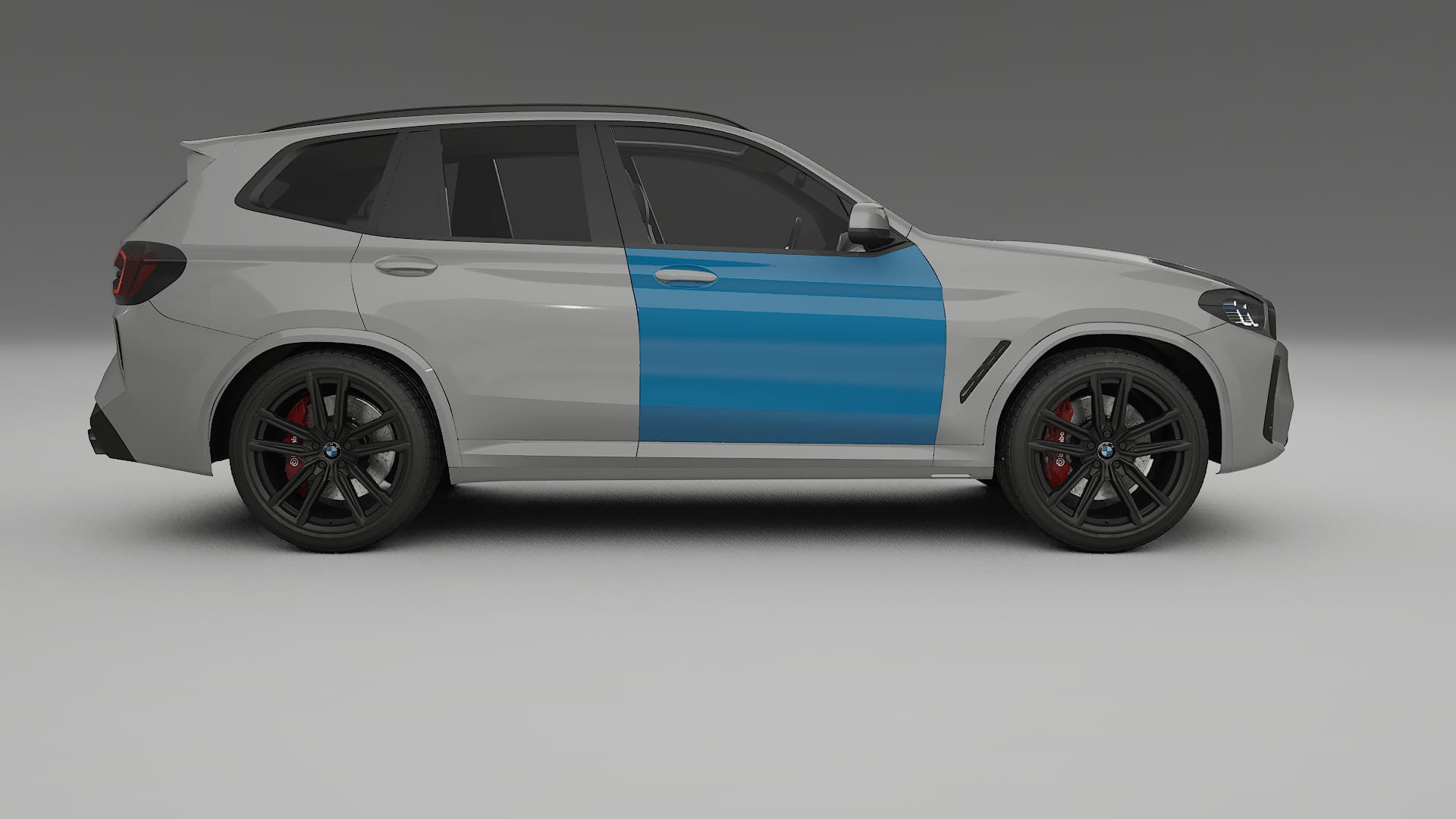 Pellicola Protettiva per Vernice BMW X3 G01 facelift | Kit Completo CrystalGuard PPF Trasparente Pretagliato