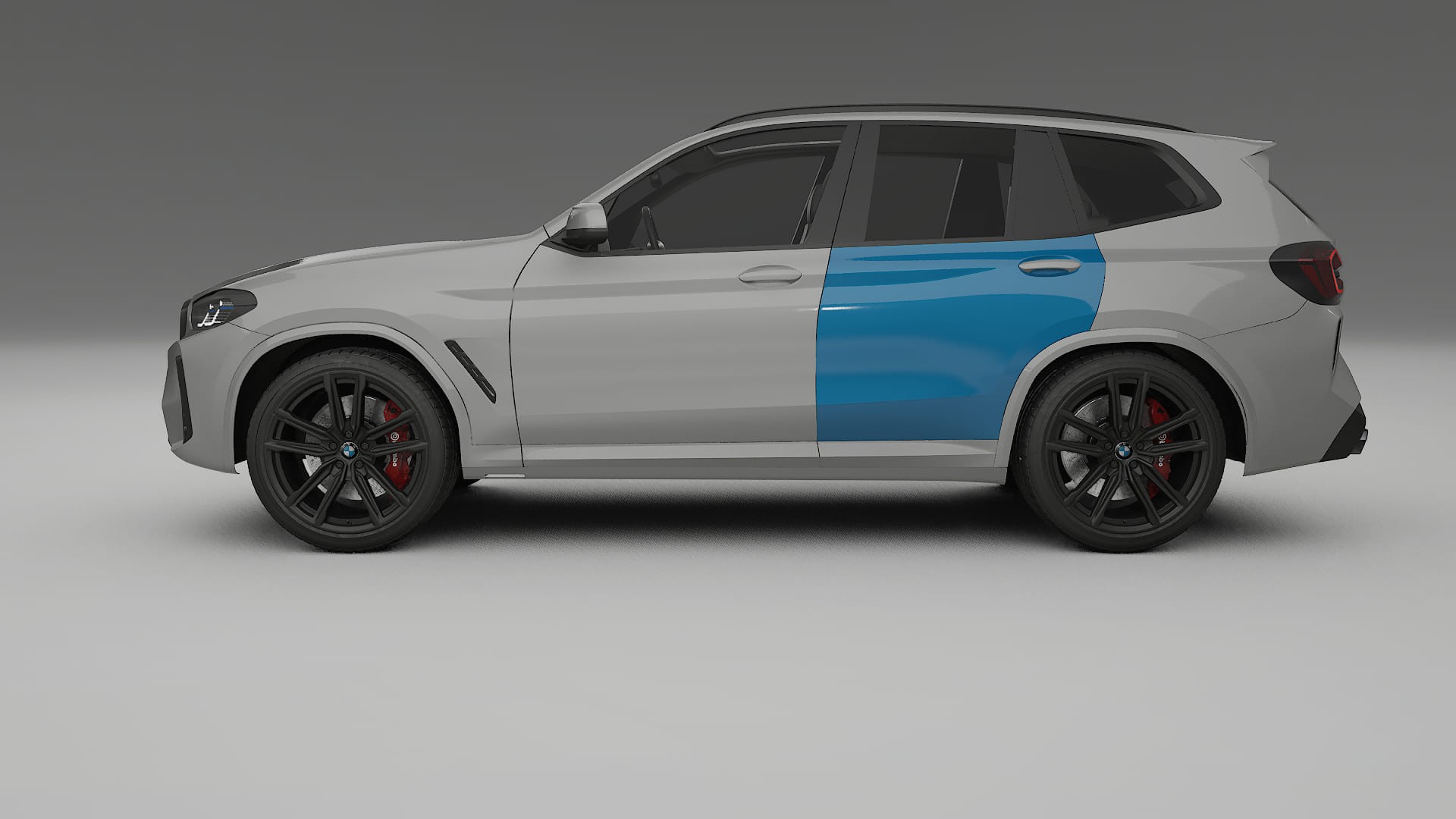 Pellicola Protettiva per Vernice BMW X3 G01 facelift | Kit Completo CrystalGuard PPF Trasparente Pretagliato