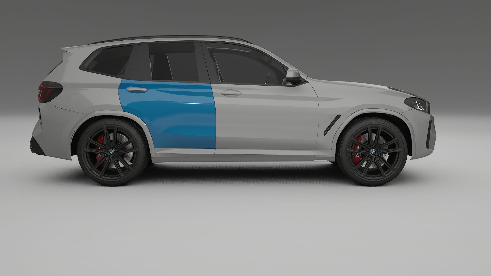 Pellicola Protettiva per Vernice BMW X3 G01 facelift | Kit Completo CrystalGuard PPF Trasparente Pretagliato