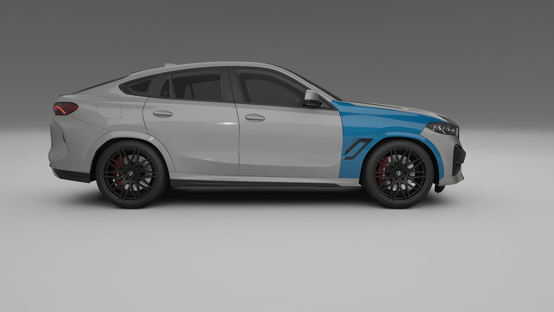 Pellicola Protettiva per Vernice BMW X6 F96 Competition | Kit Completo CrystalGuard PPF Trasparente Pretagliato