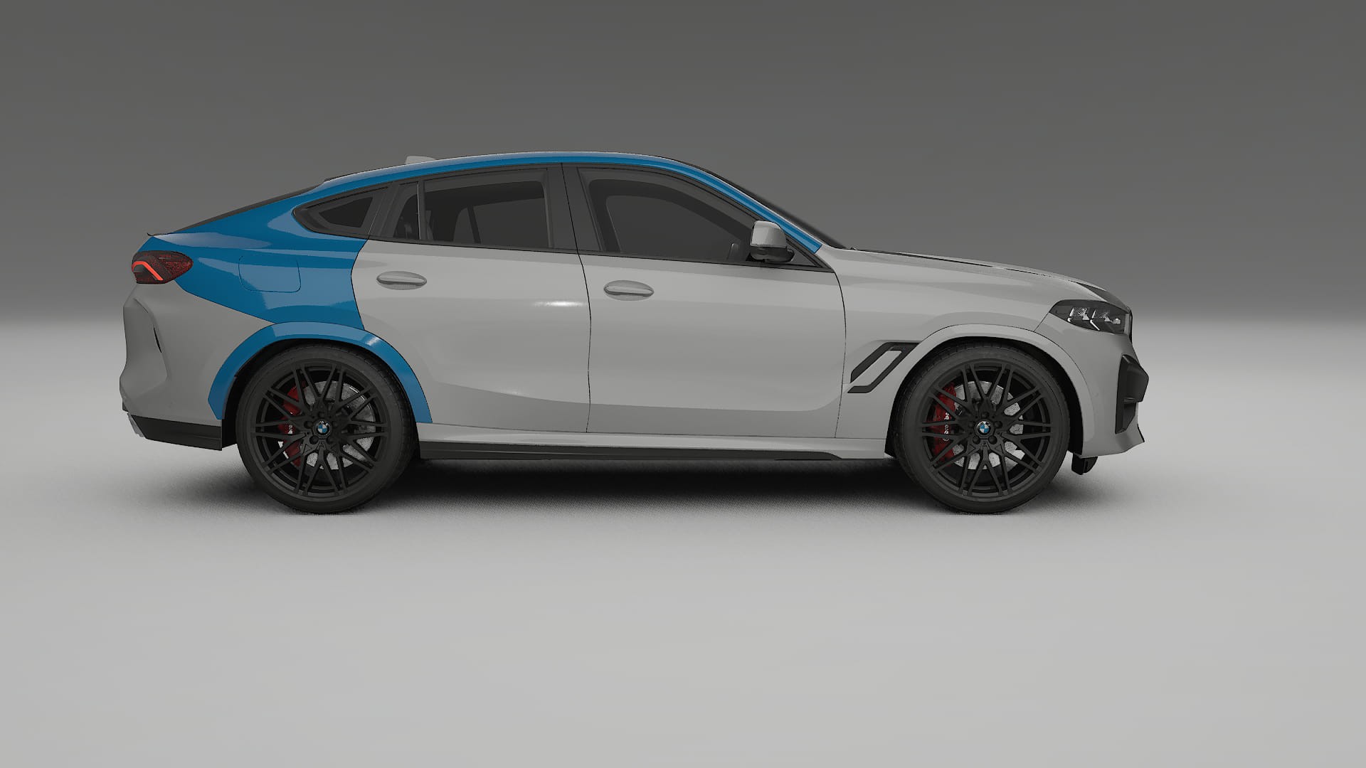 Pellicola Protettiva per Vernice BMW X6 F96 Competition | Kit Completo CrystalGuard PPF Trasparente Pretagliato