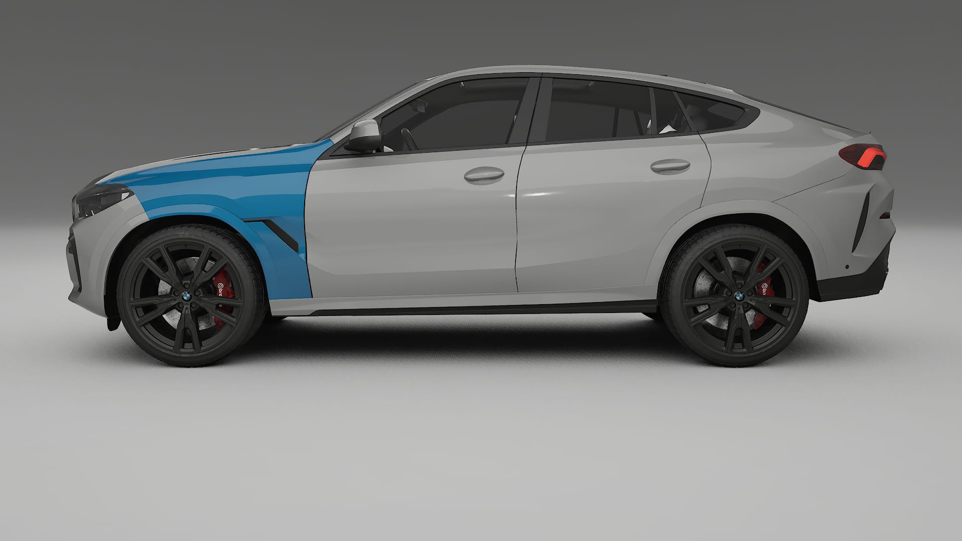 Pellicola Protettiva per Vernice BMW X6 G06 F96 | Kit Completo CrystalGuard PPF Trasparente Pretagliato