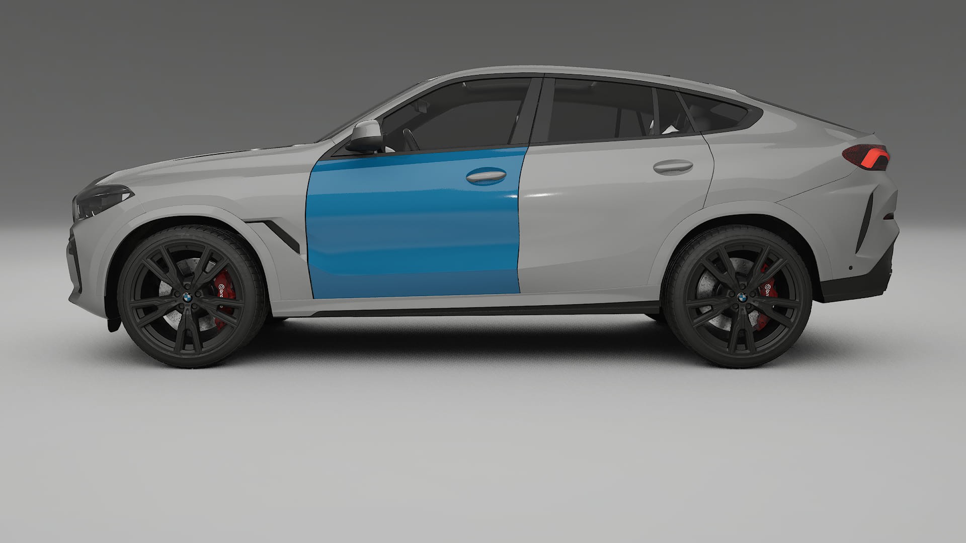 Pellicola Protettiva per Vernice BMW X6 G06 F96 | Kit Completo CrystalGuard PPF Trasparente Pretagliato