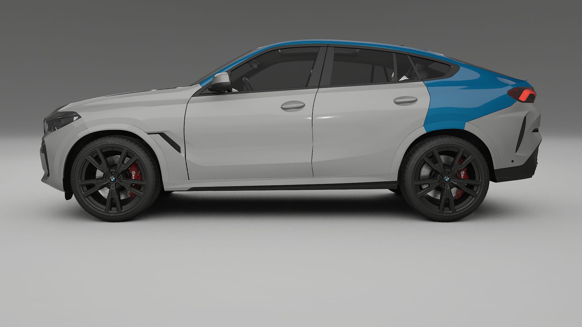 Pellicola Protettiva per Vernice BMW X6 G06 F96 | Kit Completo CrystalGuard PPF Trasparente Pretagliato