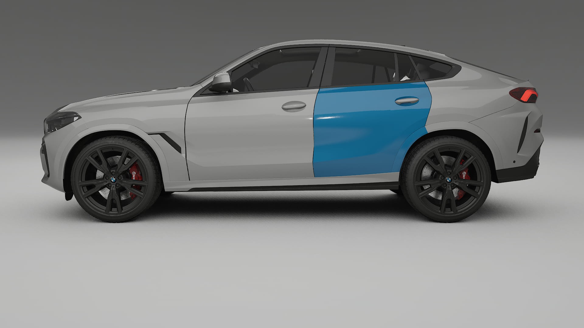 Pellicola Protettiva per Vernice BMW X6 G06 F96 | Kit Completo CrystalGuard PPF Trasparente Pretagliato