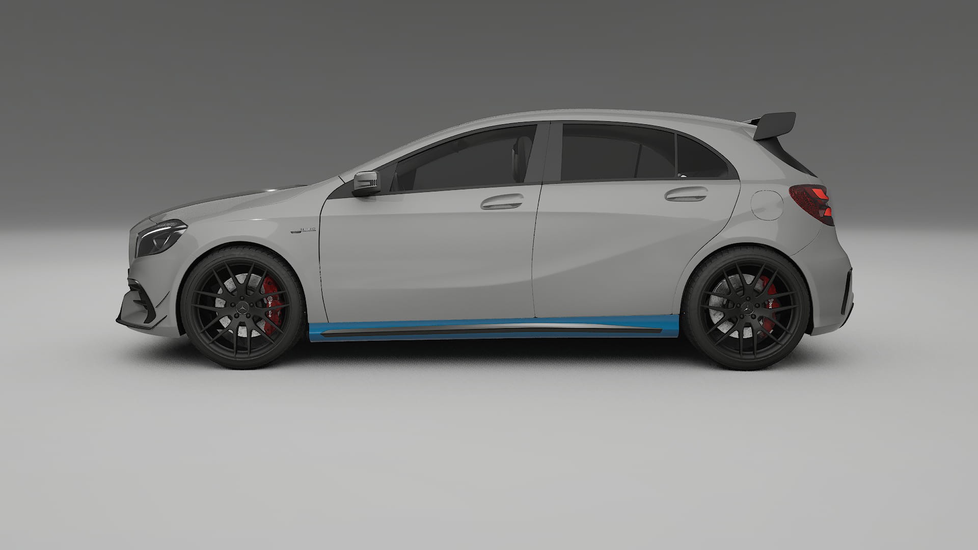 Pellicola Protettiva per Vernice Mercedes A45 AMG W176 | Kit Completo CrystalGuard PPF Trasparente Pretagliato