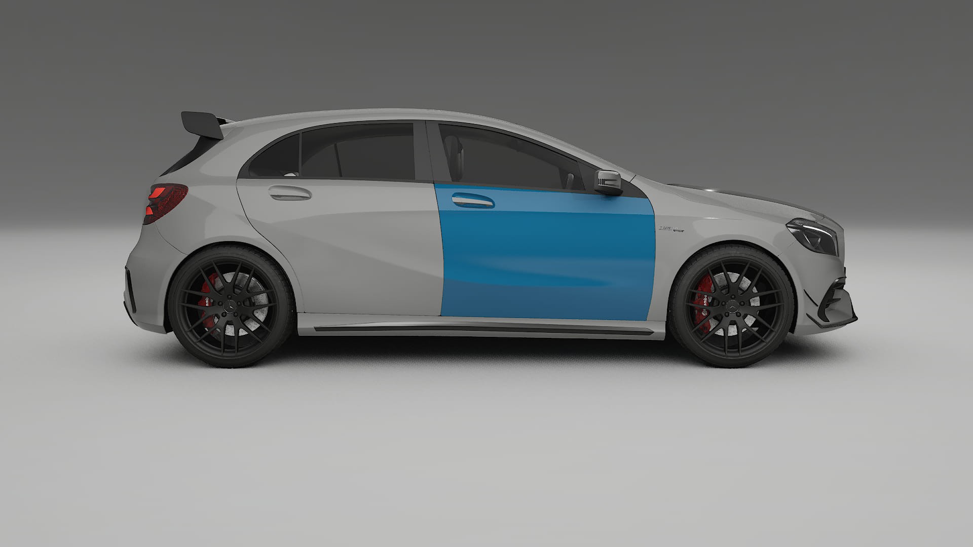 Pellicola Protettiva per Vernice Mercedes A45 AMG W176 | Kit Completo CrystalGuard PPF Trasparente Pretagliato