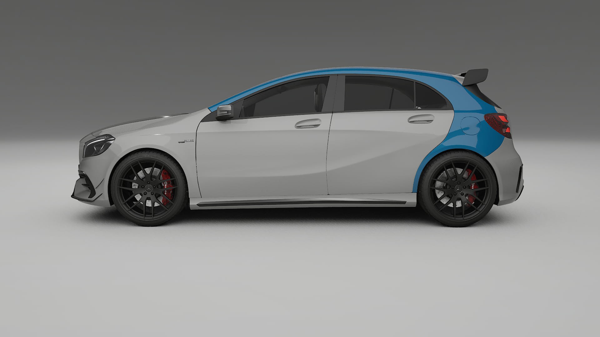 Pellicola Protettiva per Vernice Mercedes A45 AMG W176 | Kit Completo CrystalGuard PPF Trasparente Pretagliato