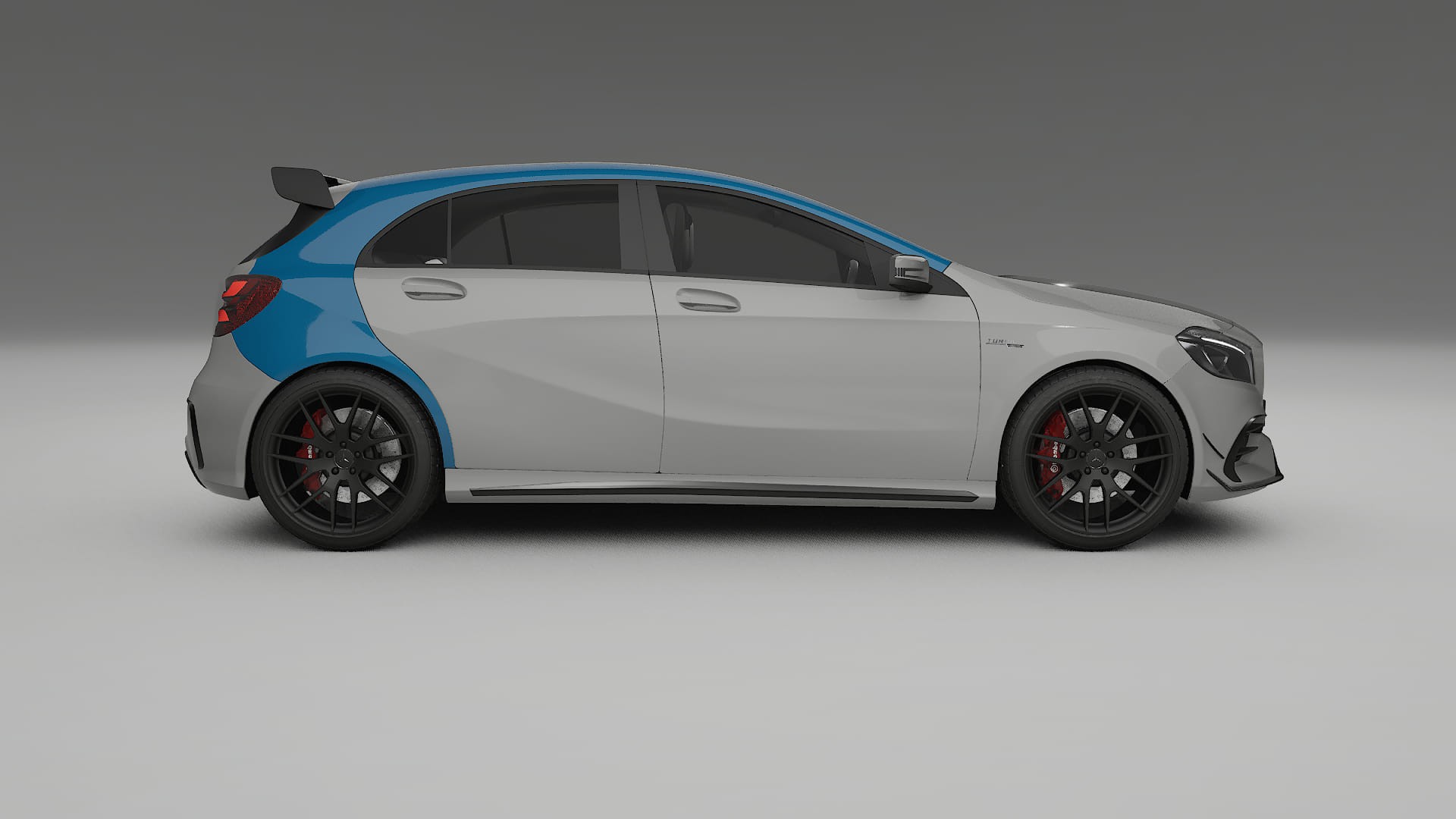 Pellicola Protettiva per Vernice Mercedes A45 AMG W176 | Kit Completo CrystalGuard PPF Trasparente Pretagliato