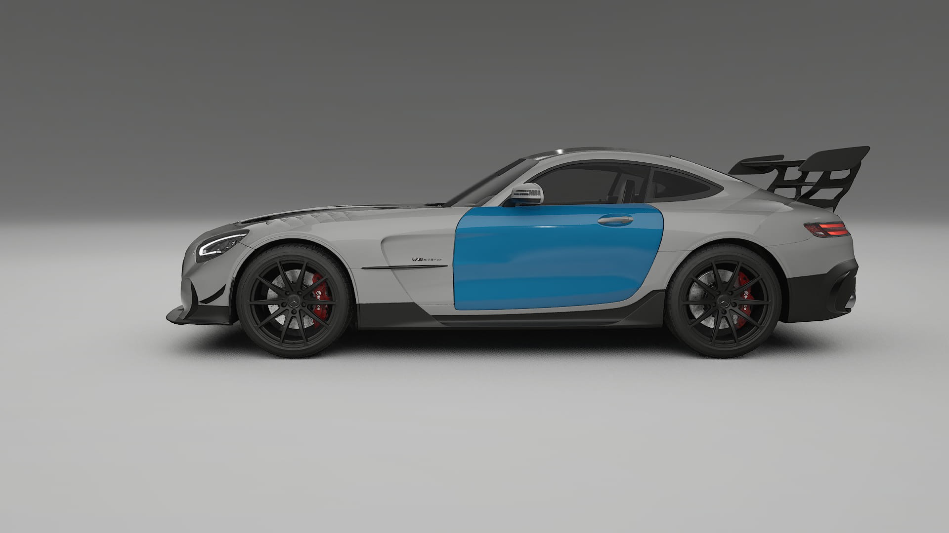 Pellicola Protettiva per Vernice Mercedes AMG GT Black Series C192 coupe | Kit Completo CrystalGuard PPF Trasparente Pretagliato