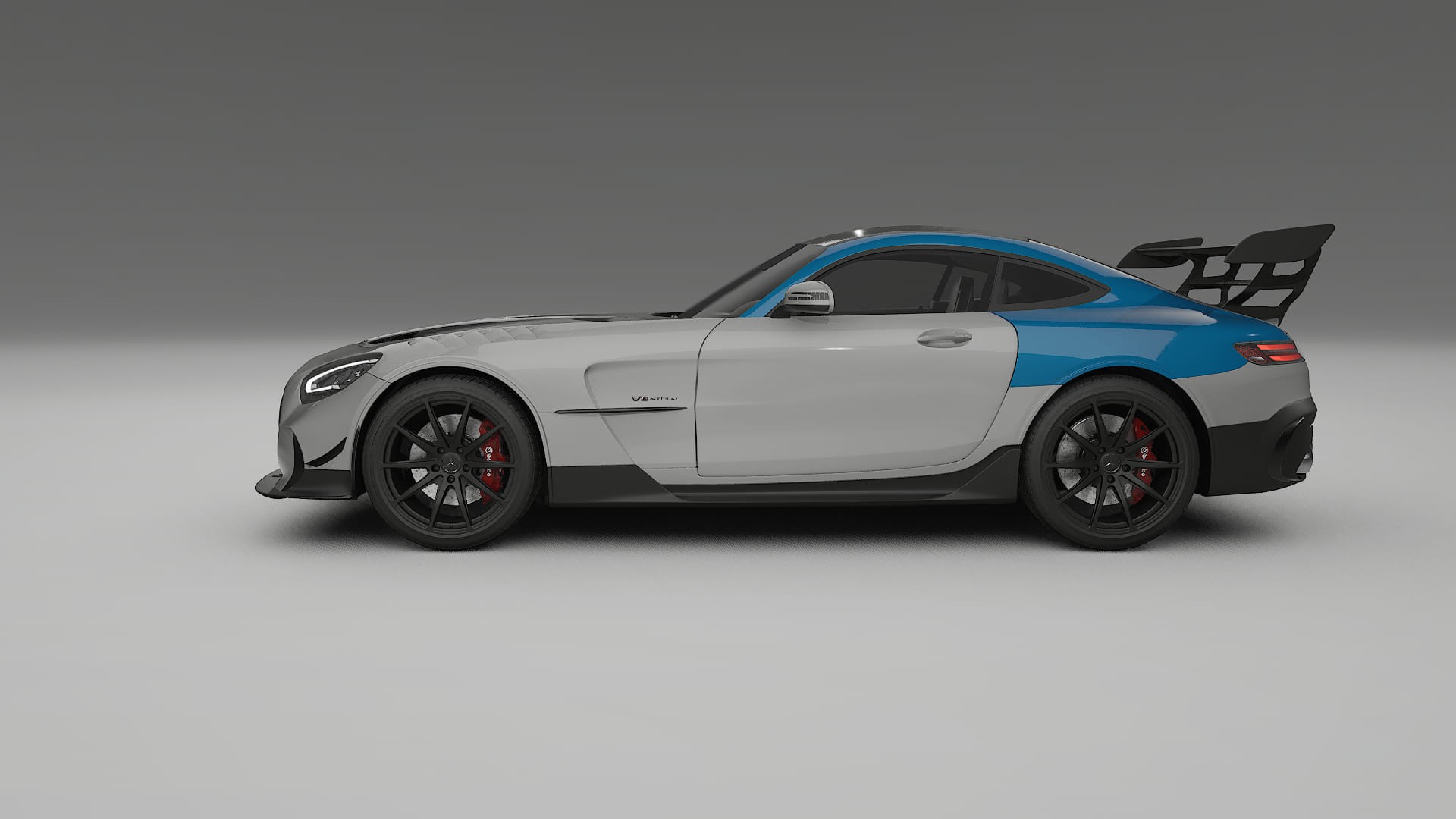 Pellicola Protettiva per Vernice Mercedes AMG GT Black Series C192 coupe | Kit Completo CrystalGuard PPF Trasparente Pretagliato