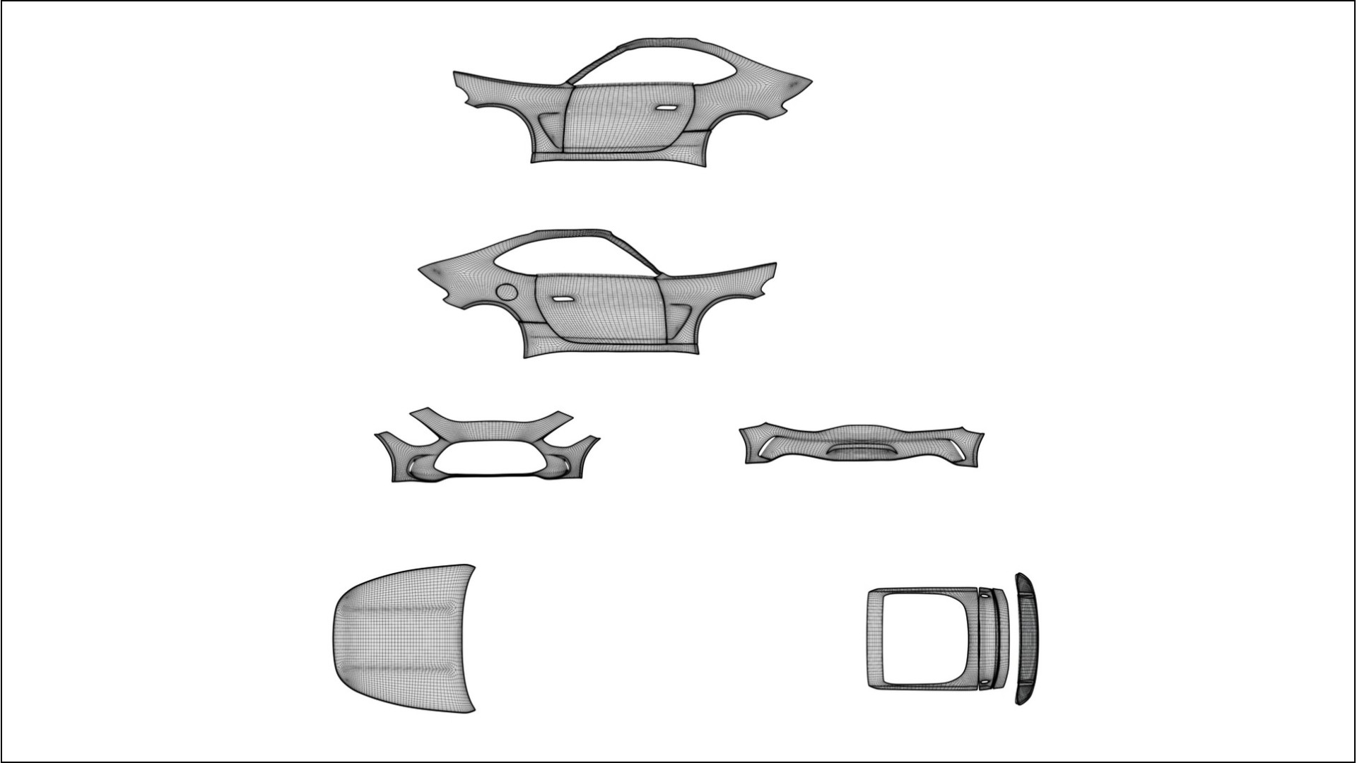 Pellicola Protettiva per Vernice Mercedes AMG GT coupe C192 | Kit Completo CrystalGuard PPF Trasparente Pretagliato