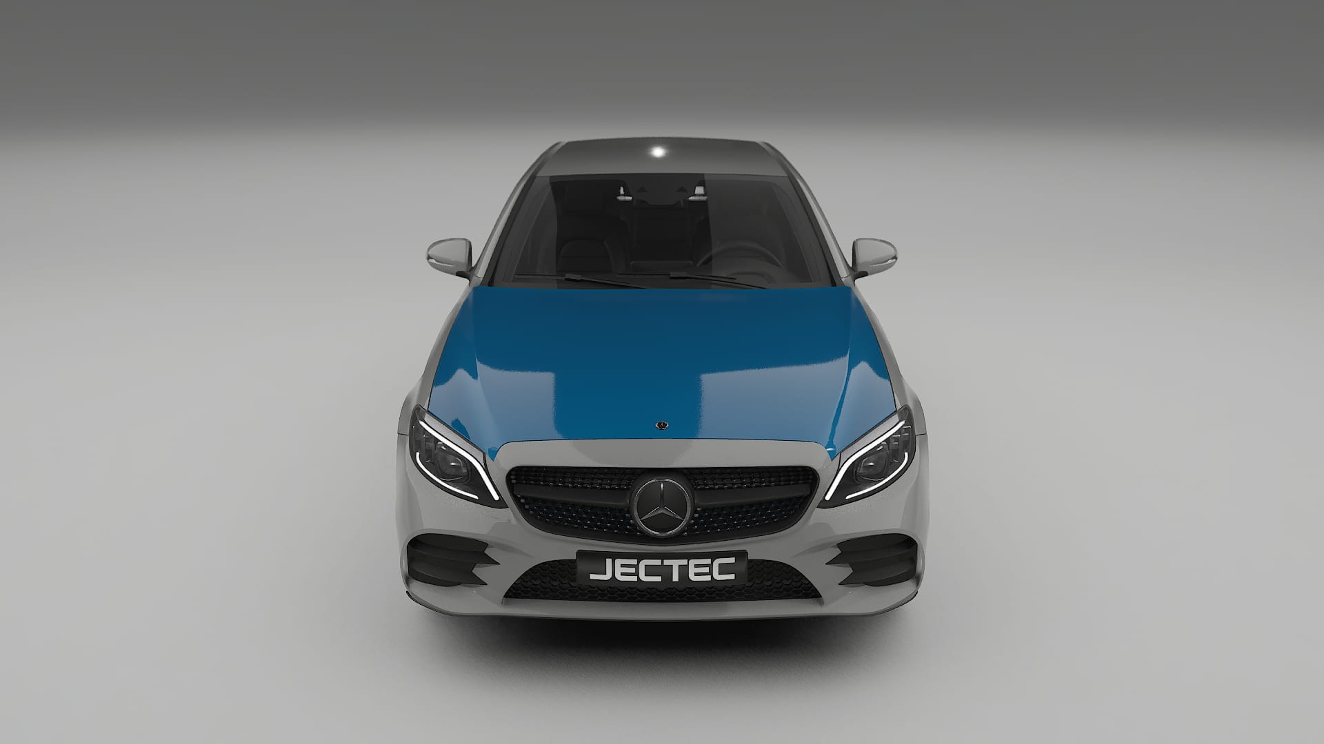 Pellicola Protettiva per Vernice Mercedes C-class W205 AMG berlina | Kit Completo CrystalGuard PPF Trasparente Pretagliato