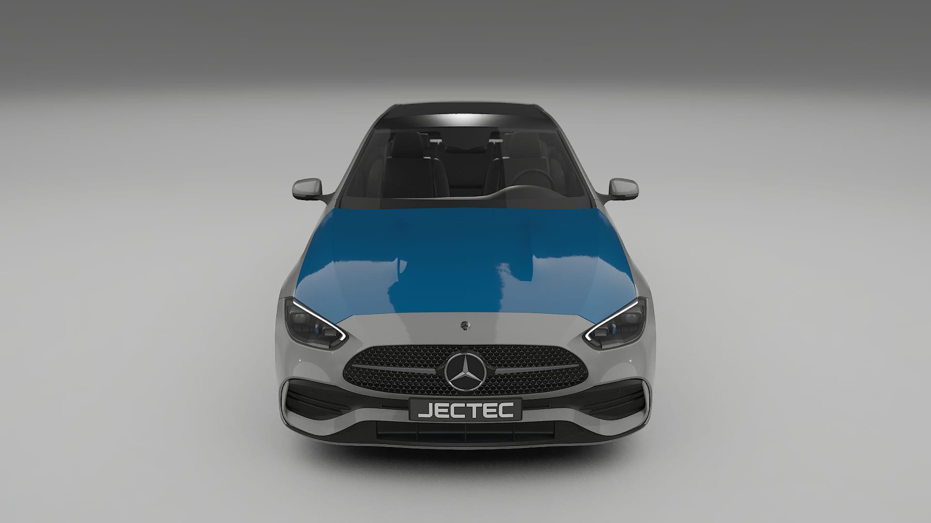 Pellicola Protettiva per Vernice Mercedes C-class W206 | Kit Completo CrystalGuard PPF Trasparente Pretagliato