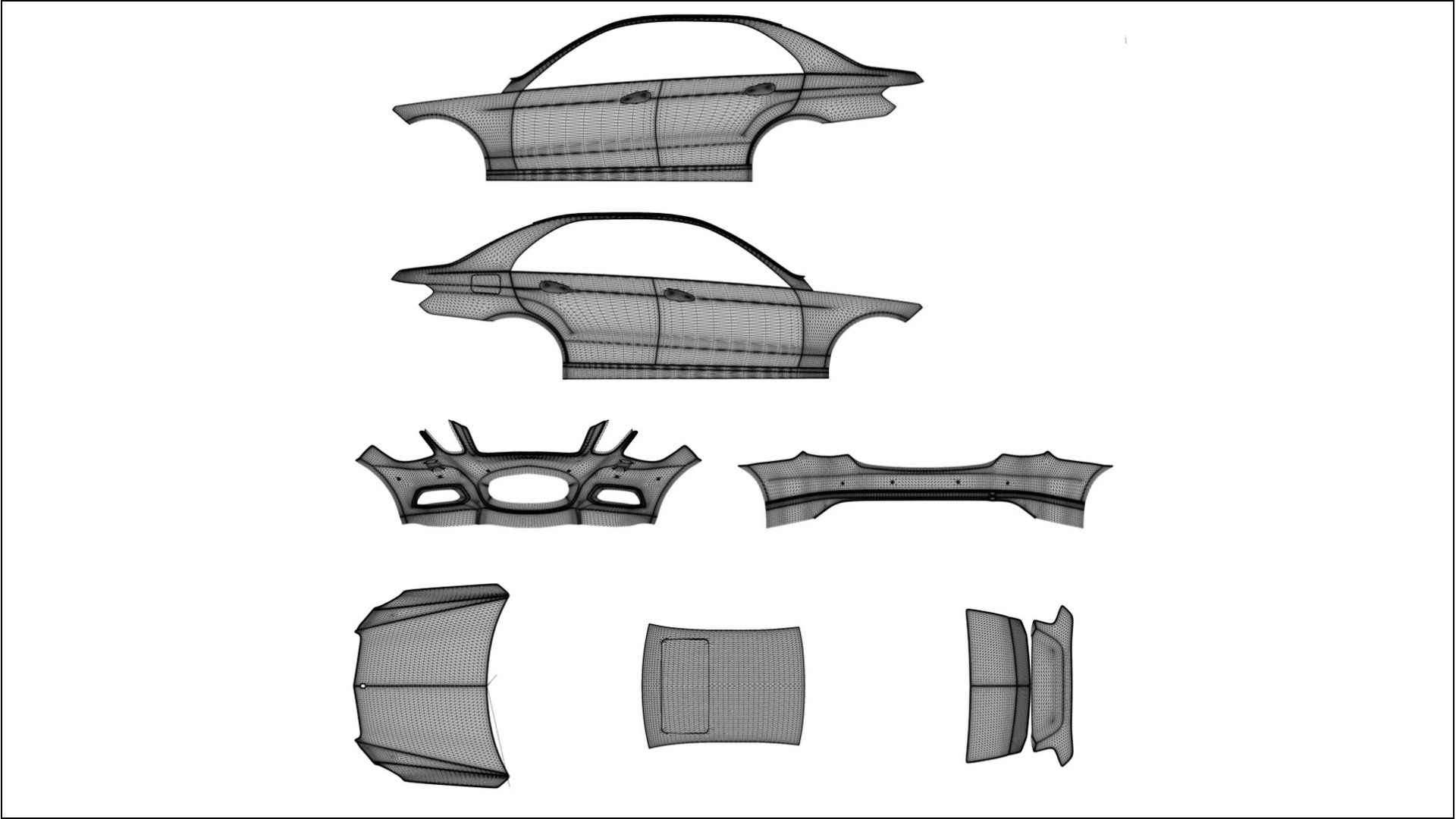 Pellicola Protettiva per Vernice Mercedes E-class berlina W212 Prefacelift | Kit Completo CrystalGuard PPF Trasparente Pretaglia