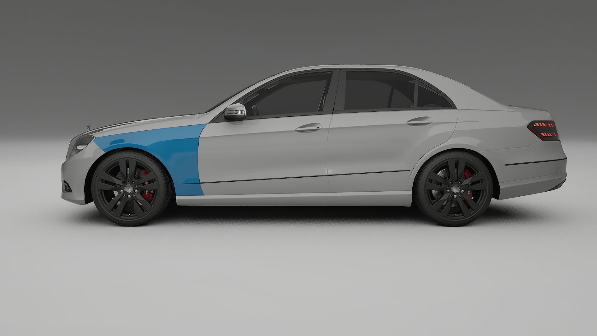 Pellicola Protettiva per Vernice Mercedes E-class berlina W212 Prefacelift | Kit Completo CrystalGuard PPF Trasparente Pretaglia