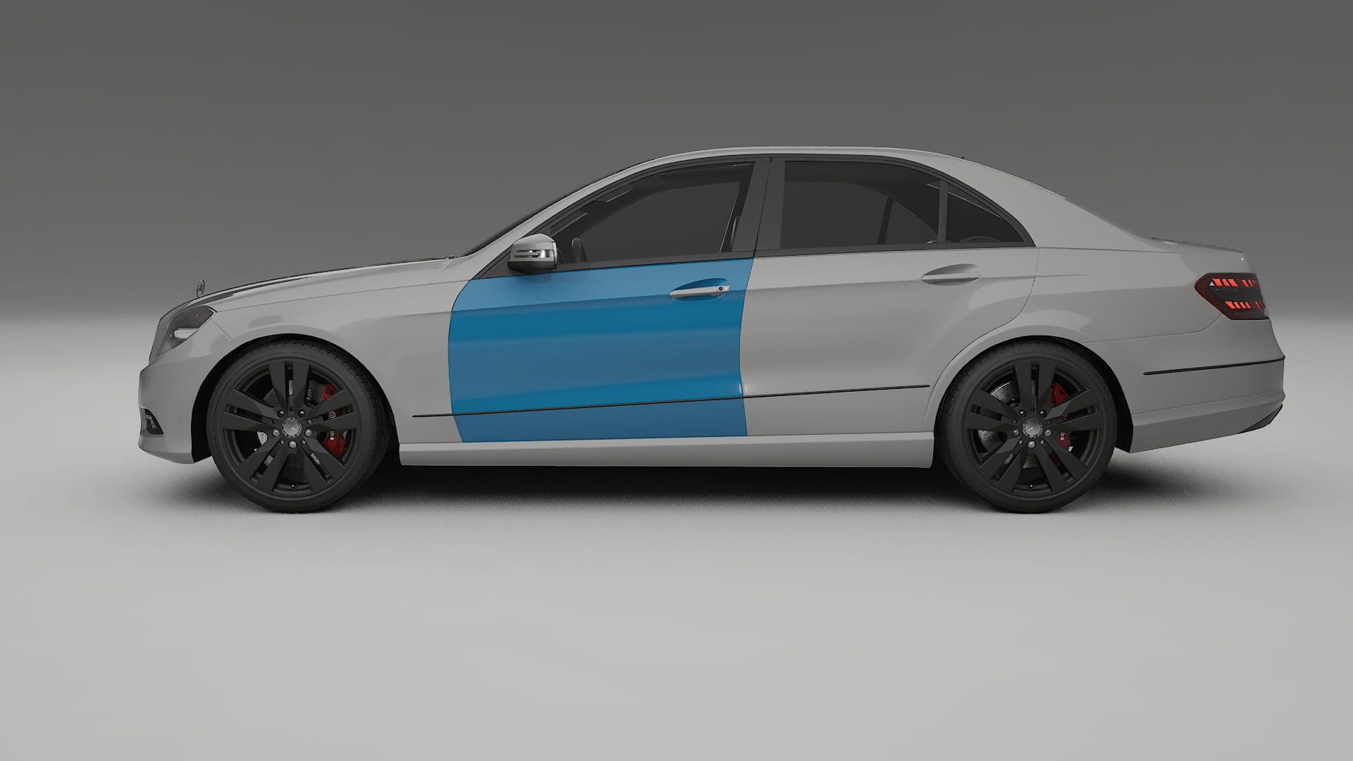 Pellicola Protettiva per Vernice Mercedes E-class berlina W212 Prefacelift | Kit Completo CrystalGuard PPF Trasparente Pretaglia