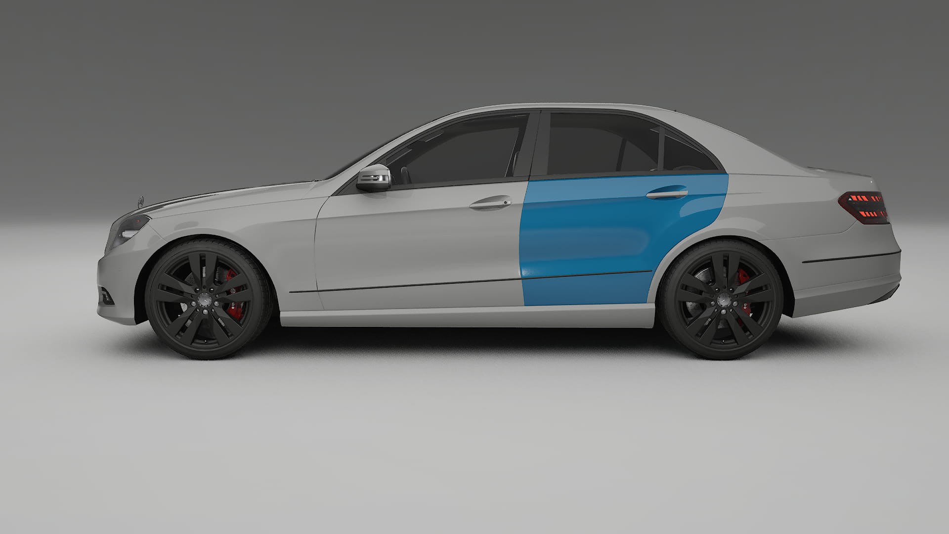 Pellicola Protettiva per Vernice Mercedes E-class berlina W212 Prefacelift | Kit Completo CrystalGuard PPF Trasparente Pretaglia