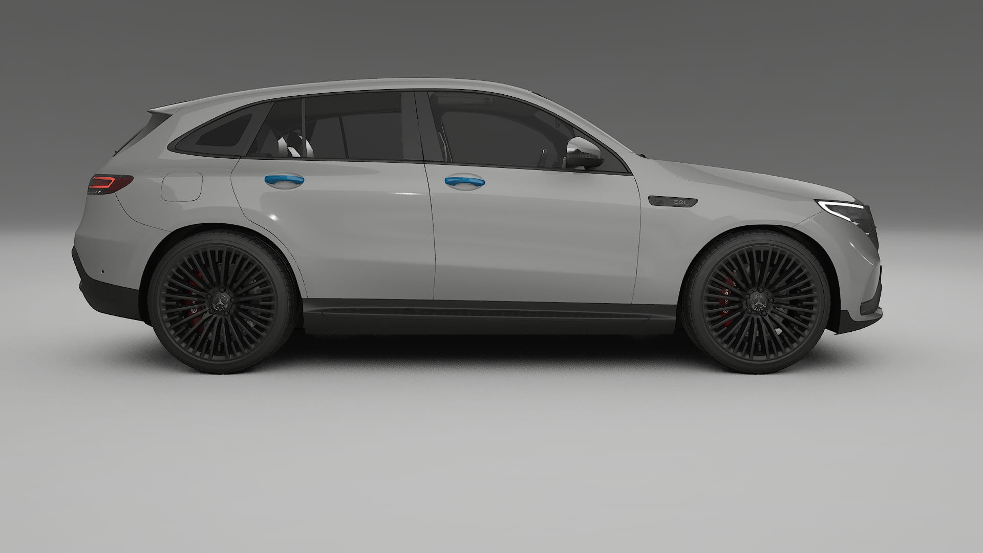 Pellicola Protettiva per Vernice Mercedes EQC AMG | Kit Completo CrystalGuard PPF Trasparente Pretagliato