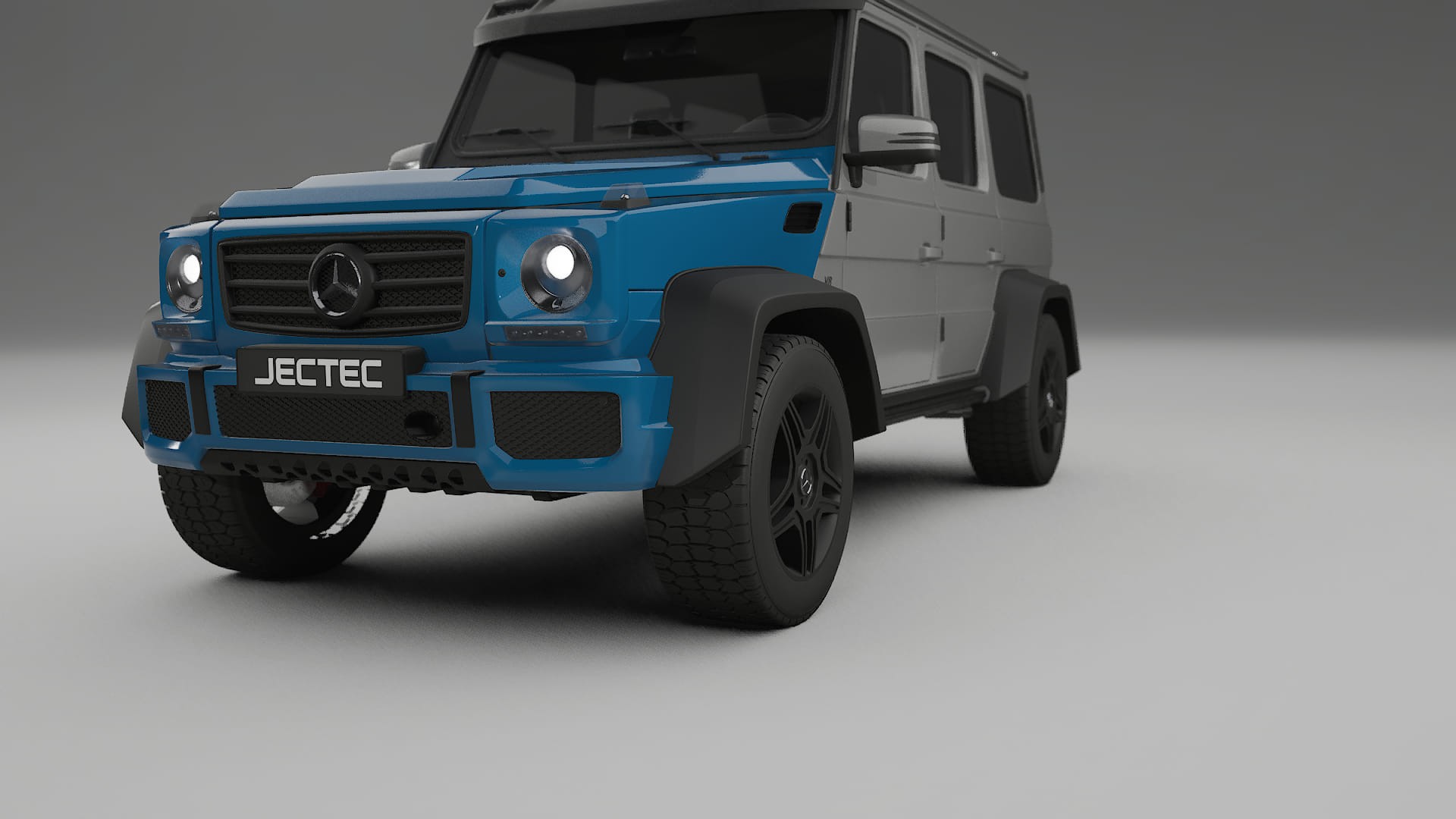 Pellicola Protettiva per Vernice Mercedes G-class 4x4 W463 | Kit Completo CrystalGuard PPF Trasparente Pretagliato