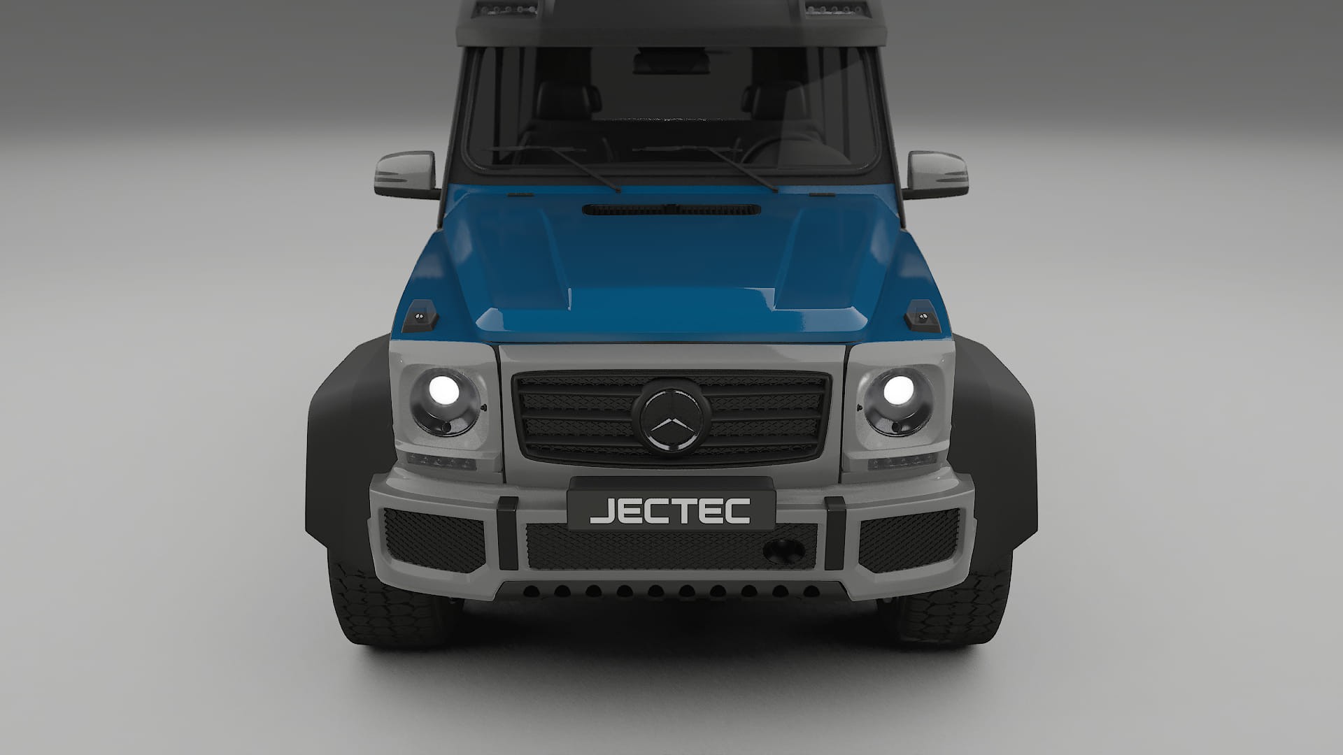 Pellicola Protettiva per Vernice Mercedes G-class 4x4 W463 | Kit Completo CrystalGuard PPF Trasparente Pretagliato