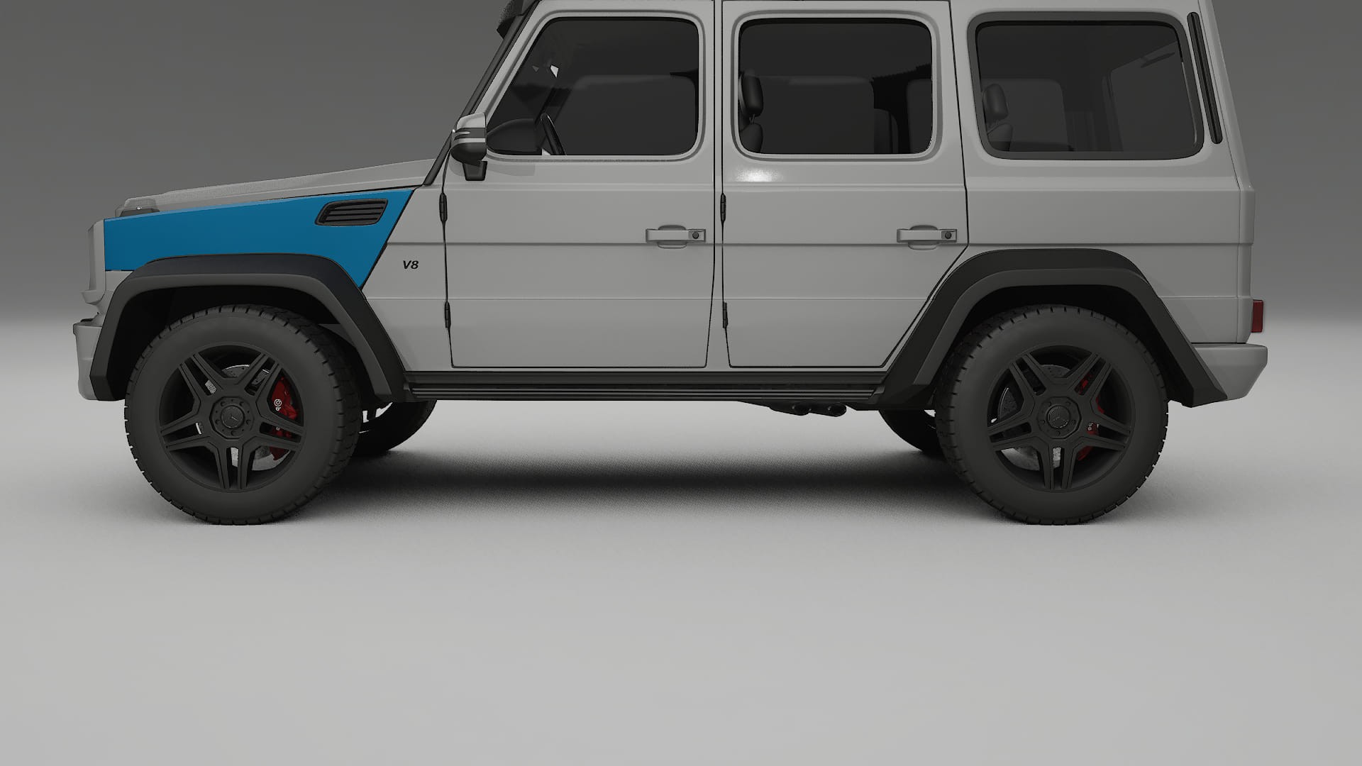 Pellicola Protettiva per Vernice Mercedes G-class 4x4 W463 | Kit Completo CrystalGuard PPF Trasparente Pretagliato