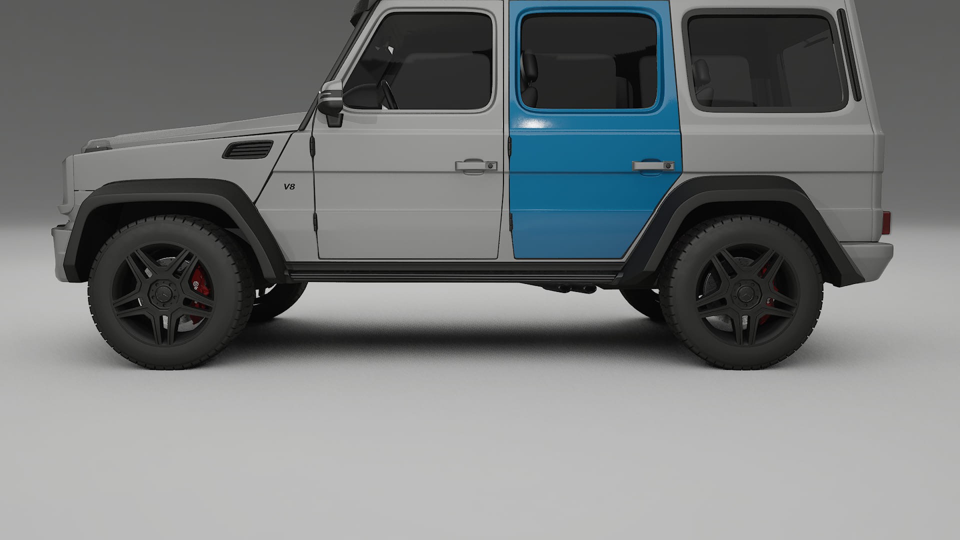 Pellicola Protettiva per Vernice Mercedes G-class 4x4 W463 | Kit Completo CrystalGuard PPF Trasparente Pretagliato