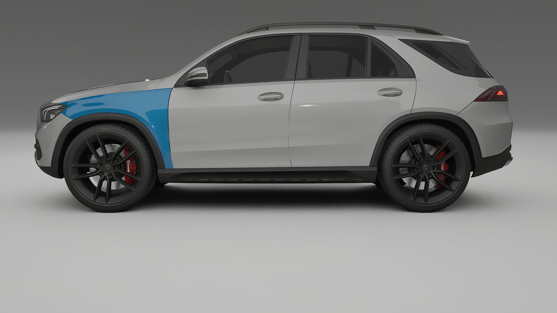 Pellicola Protettiva per Vernice Mercedes GLE W167 | Kit Completo CrystalGuard PPF Trasparente Pretagliato