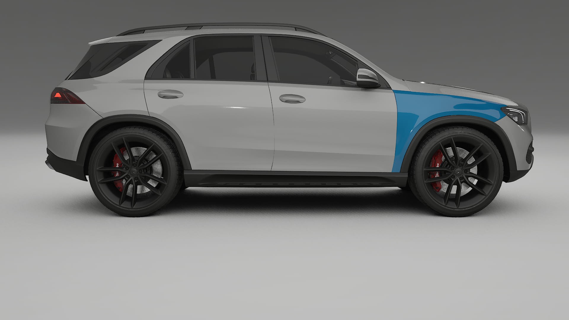 Pellicola Protettiva per Vernice Mercedes GLE W167 | Kit Completo CrystalGuard PPF Trasparente Pretagliato