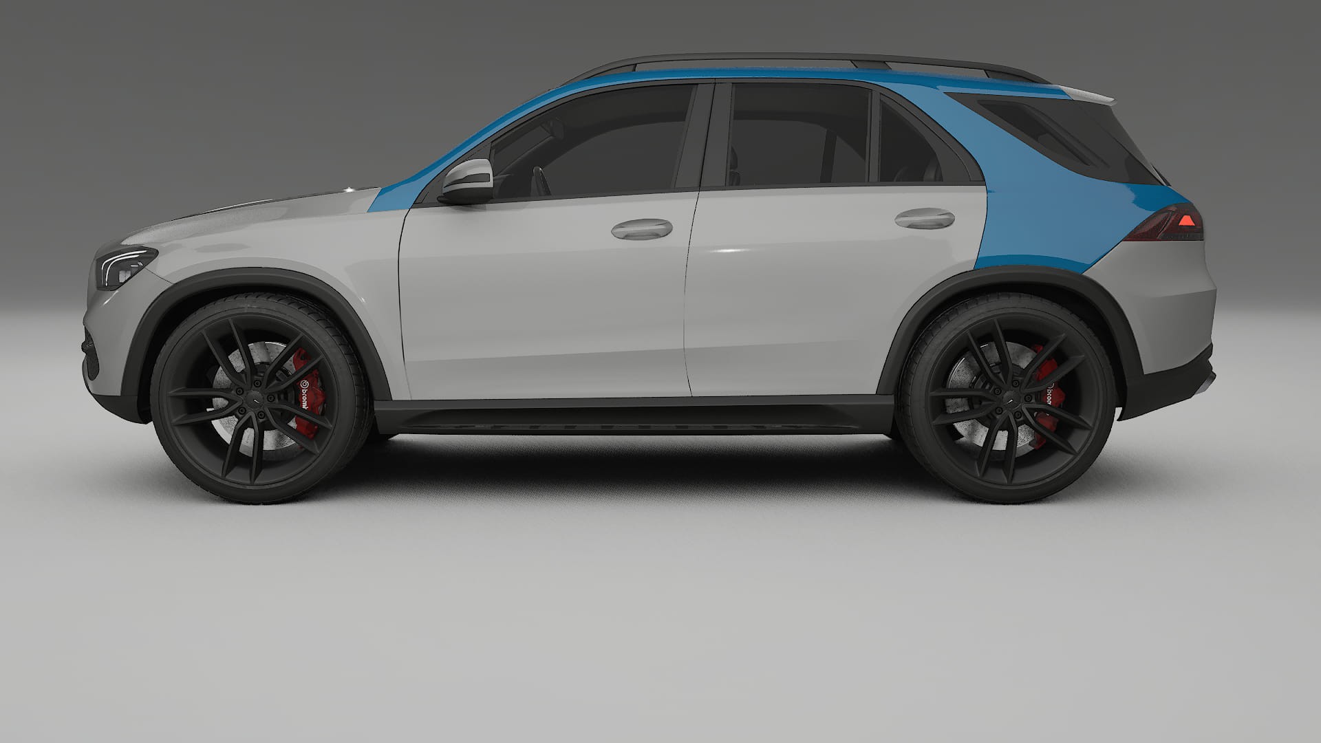 Pellicola Protettiva per Vernice Mercedes GLE W167 | Kit Completo CrystalGuard PPF Trasparente Pretagliato