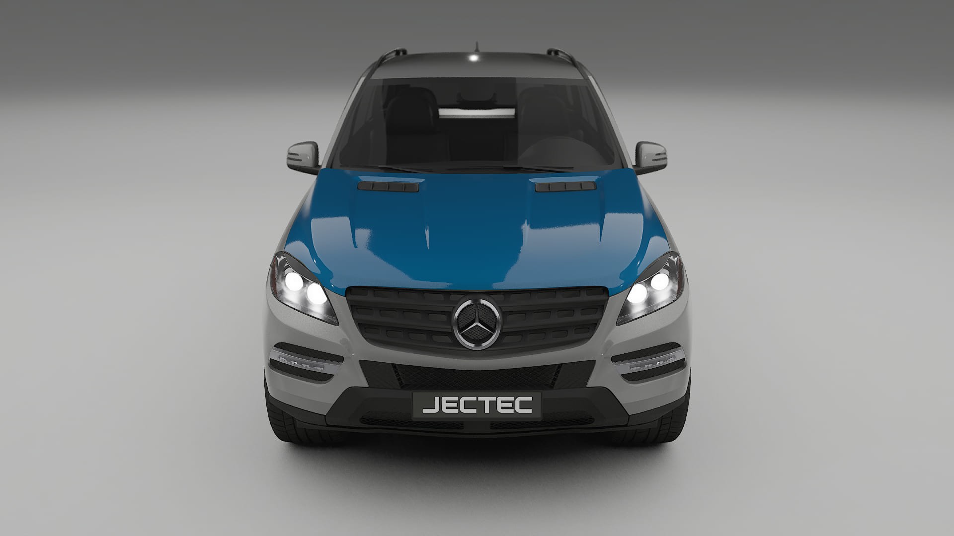 Pellicola Protettiva per Vernice Mercedes M-class W166 | Kit Completo CrystalGuard PPF Trasparente Pretagliato