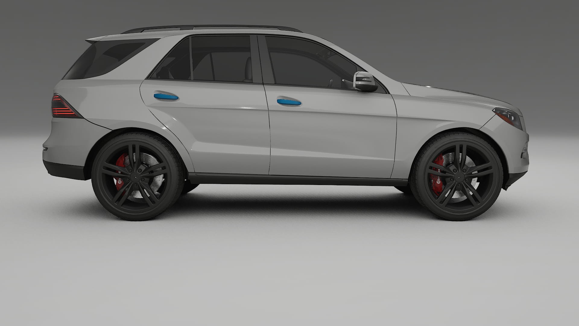 Pellicola Protettiva per Vernice Mercedes M-class W166 | Kit Completo CrystalGuard PPF Trasparente Pretagliato