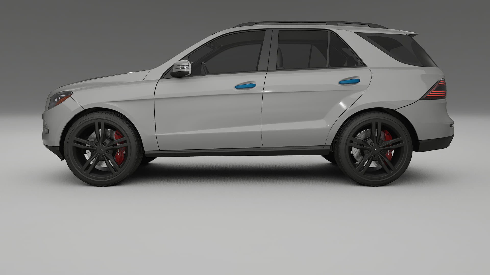 Pellicola Protettiva per Vernice Mercedes M-class W166 | Kit Completo CrystalGuard PPF Trasparente Pretagliato