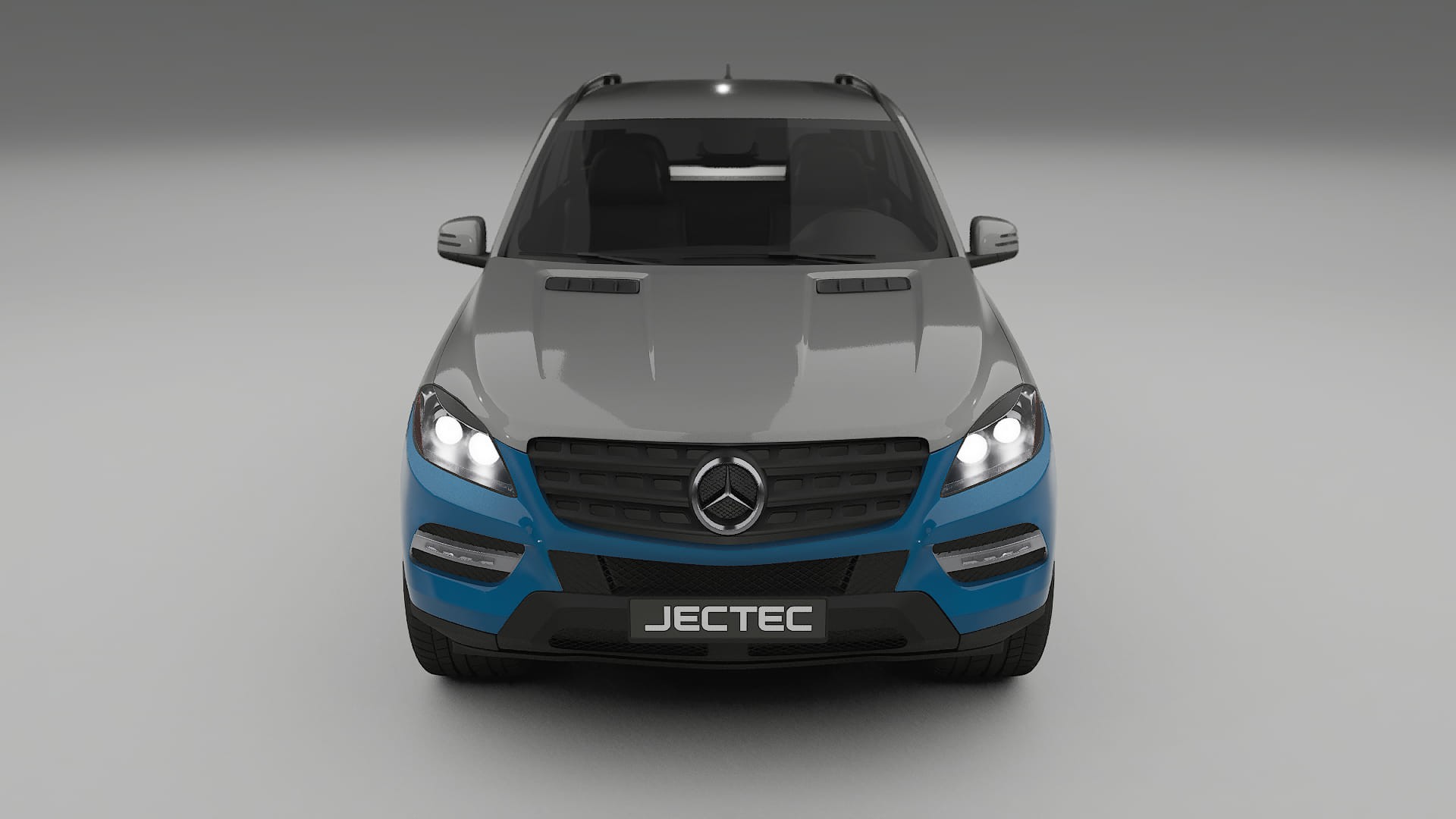 Pellicola Protettiva per Vernice Mercedes M-class W166 | Kit Completo CrystalGuard PPF Trasparente Pretagliato