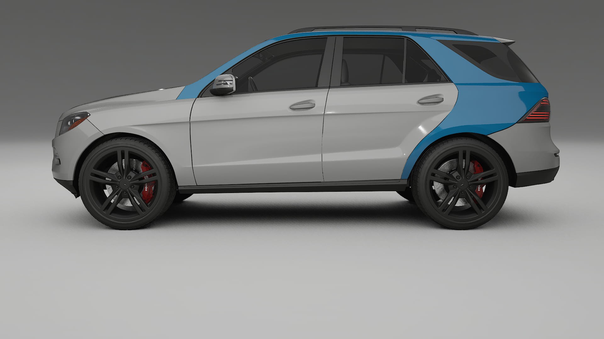 Pellicola Protettiva per Vernice Mercedes M-class W166 | Kit Completo CrystalGuard PPF Trasparente Pretagliato