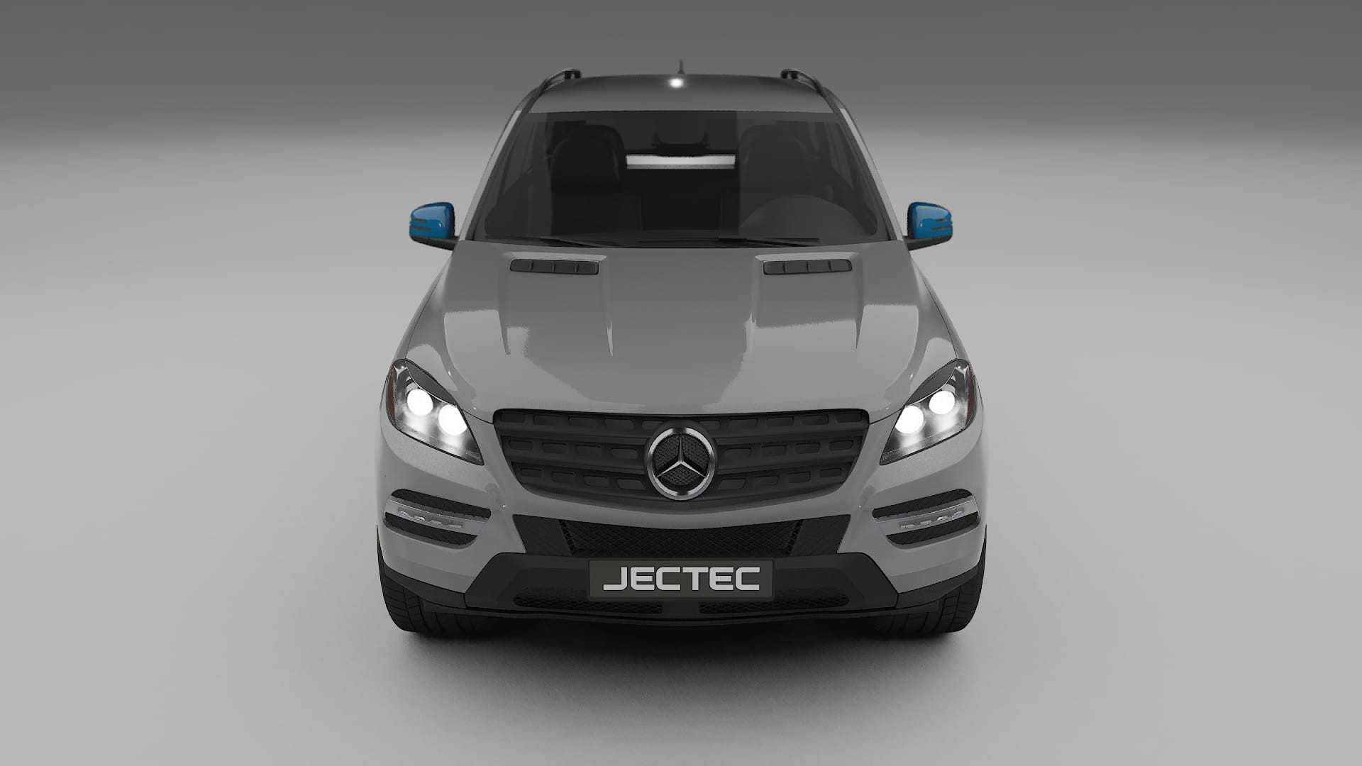 Pellicola Protettiva per Vernice Mercedes M-class W166 | Kit Completo CrystalGuard PPF Trasparente Pretagliato