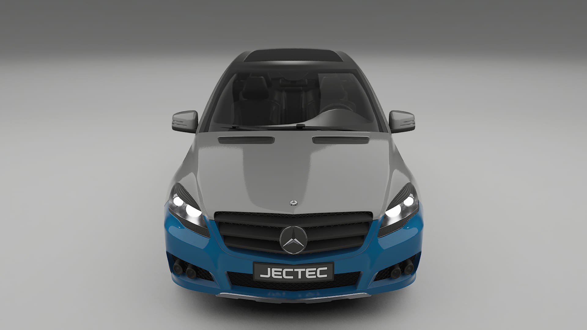 Pellicola Protettiva per Vernice Mercedes R-class W251 facelift | Kit Completo CrystalGuard PPF Trasparente Pretagliato