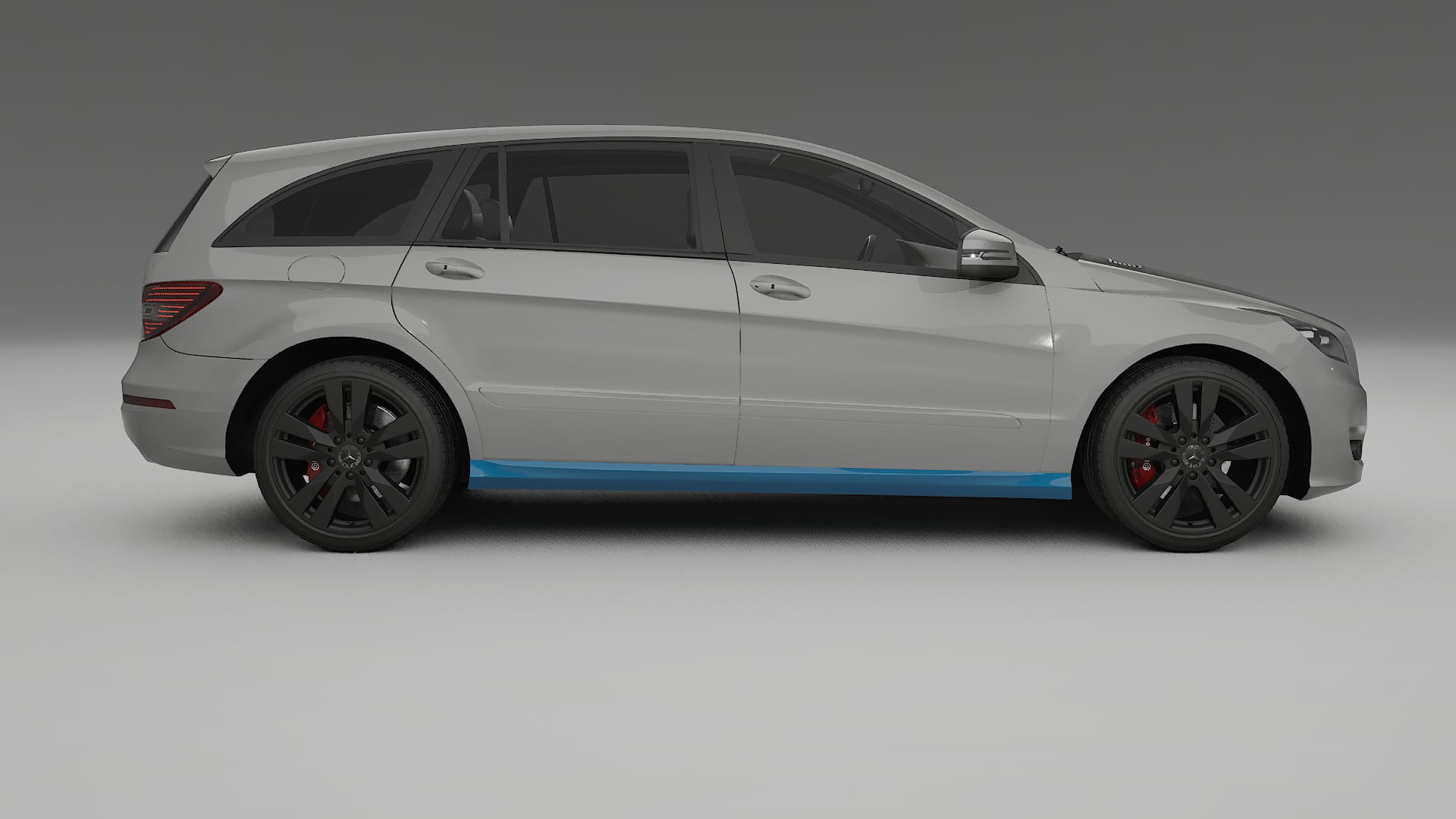 Pellicola Protettiva per Vernice Mercedes R-class W251 facelift | Kit Completo CrystalGuard PPF Trasparente Pretagliato