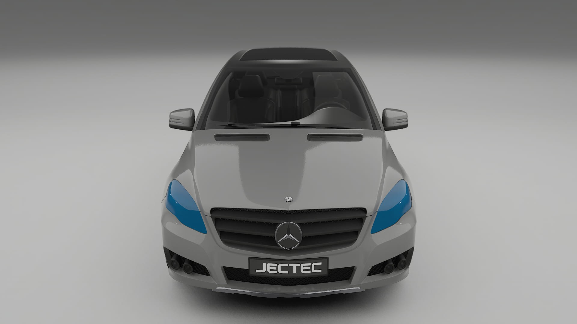 Pellicola Protettiva per Vernice Mercedes R-class W251 facelift | Kit Completo CrystalGuard PPF Trasparente Pretagliato