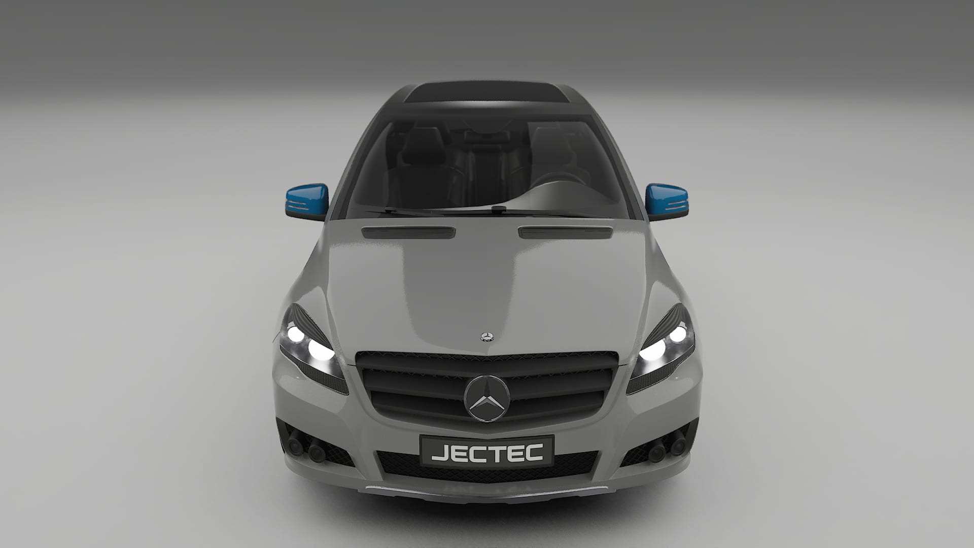 Pellicola Protettiva per Vernice Mercedes R-class W251 facelift | Kit Completo CrystalGuard PPF Trasparente Pretagliato