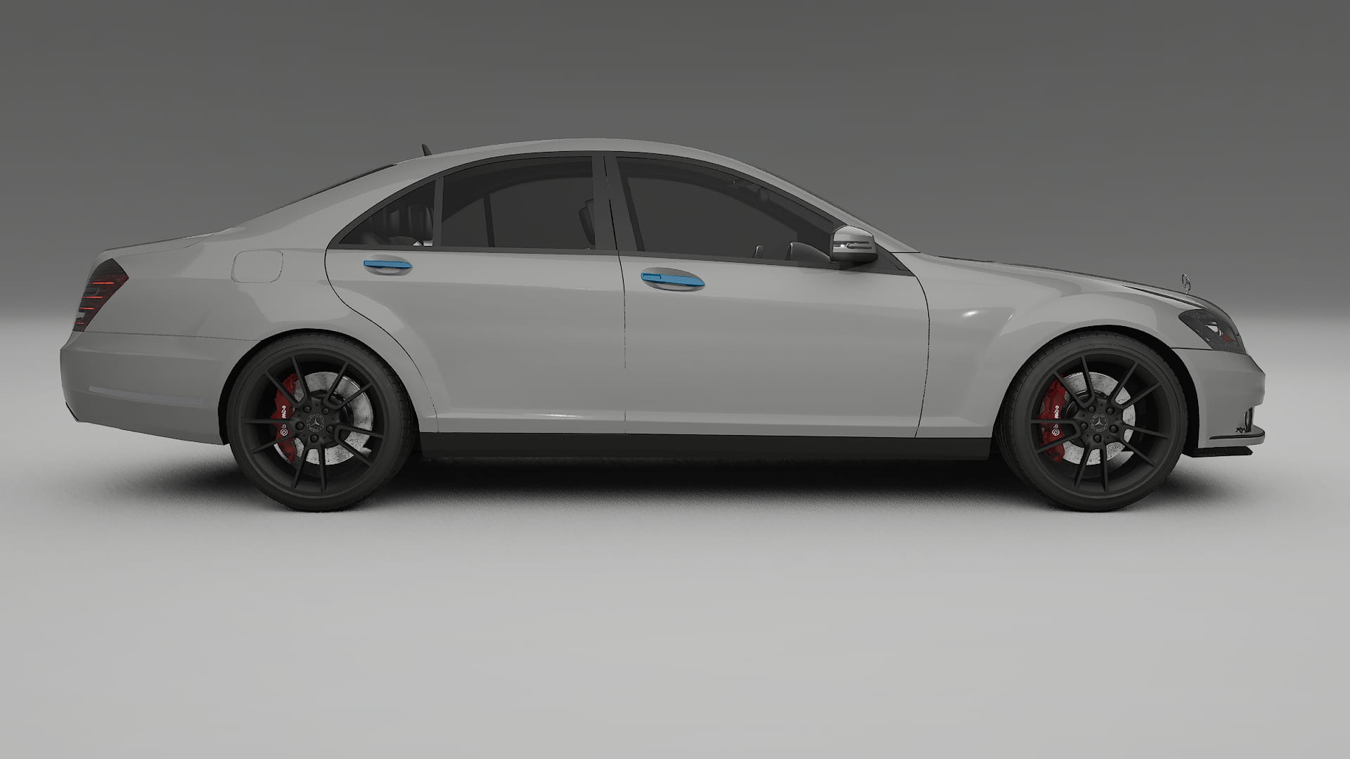 Pellicola Protettiva per Vernice Mercedes S-class W221 facelift | Kit Completo CrystalGuard PPF Trasparente Pretagliato