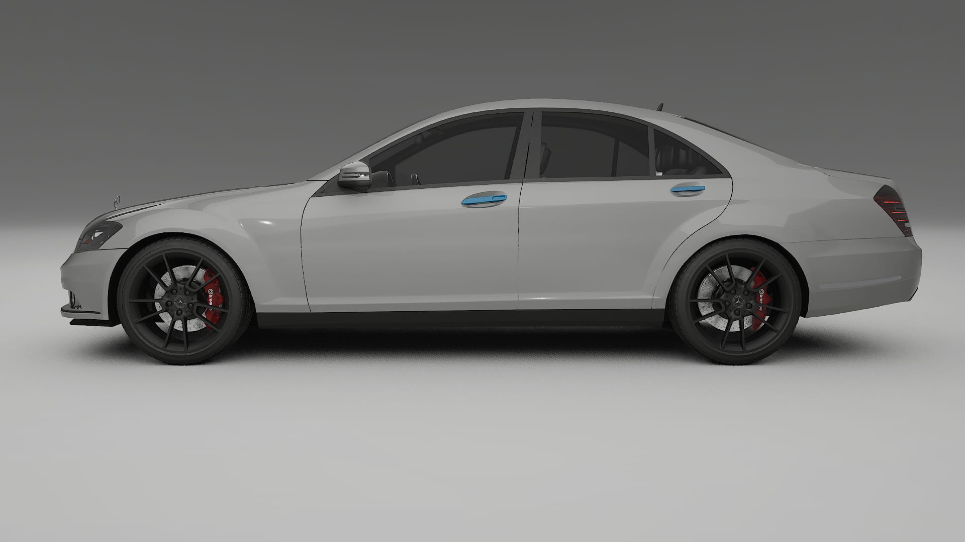 Pellicola Protettiva per Vernice Mercedes S-class W221 facelift | Kit Completo CrystalGuard PPF Trasparente Pretagliato