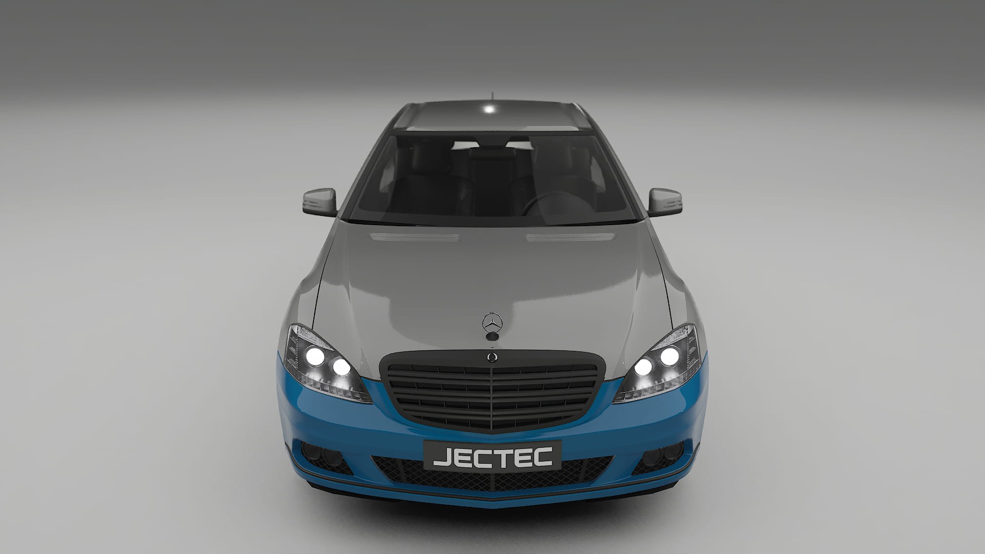 Pellicola Protettiva per Vernice Mercedes S-class W221 facelift | Kit Completo CrystalGuard PPF Trasparente Pretagliato