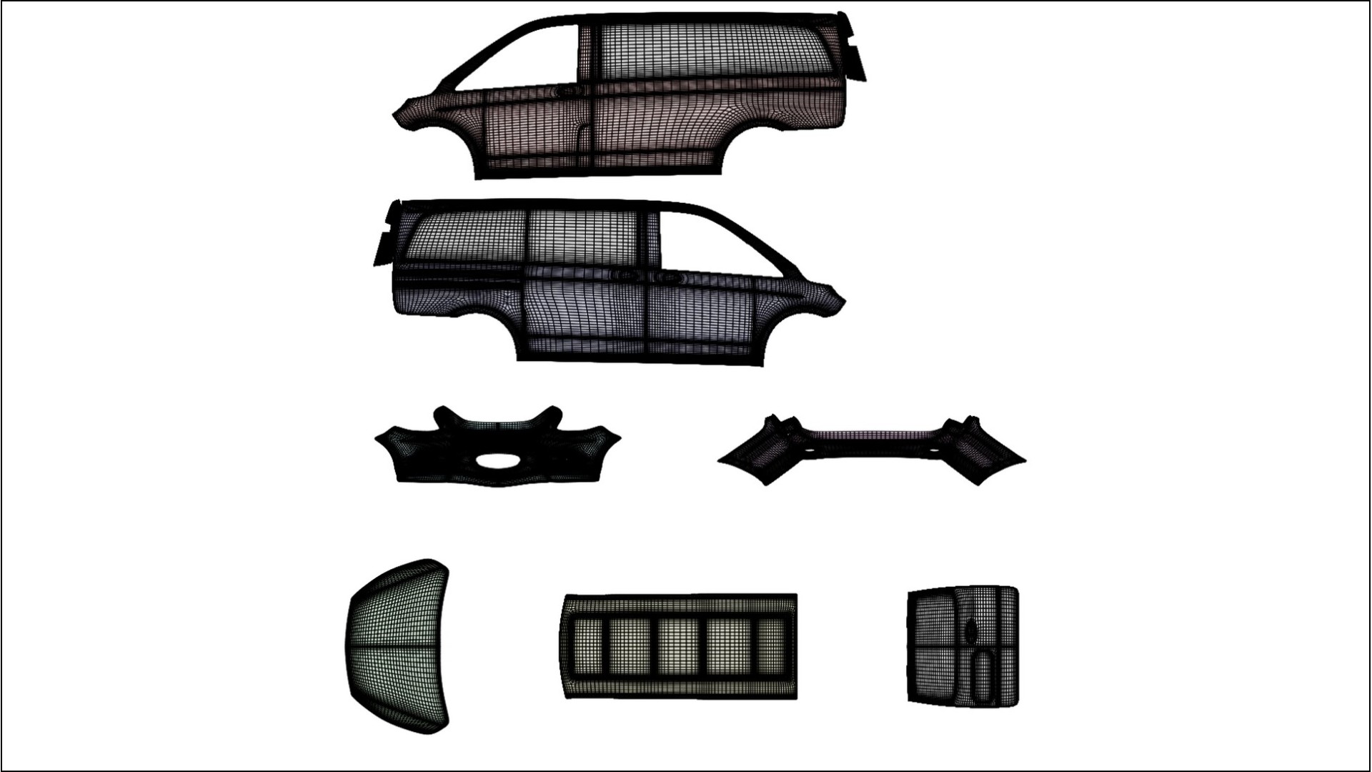 Pellicola Protettiva per Vernice Mercedes Vito Corto W447 prefacelift | Kit Completo CrystalGuard PPF Trasparente Pretagliato