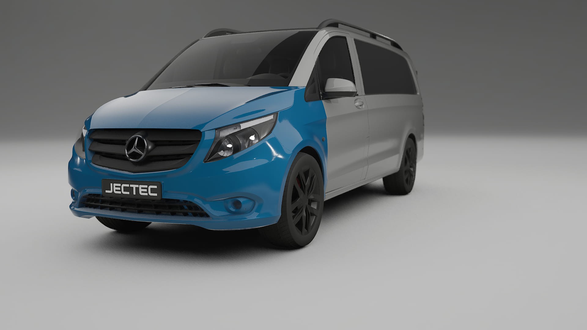 Pellicola Protettiva per Vernice Mercedes Vito Corto W447 prefacelift | Kit Completo CrystalGuard PPF Trasparente Pretagliato