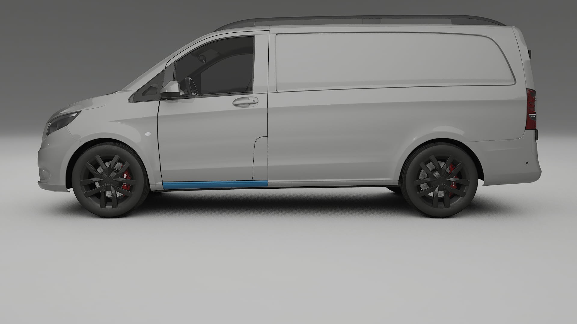 Pellicola Protettiva per Vernice Mercedes Vito Corto W447 prefacelift | Kit Completo CrystalGuard PPF Trasparente Pretagliato